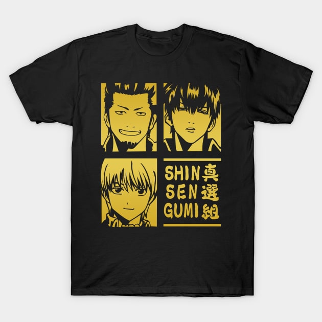 Kondo x Sougo x Toshiro l Shinsengumi T-Shirt by merch.x.wear